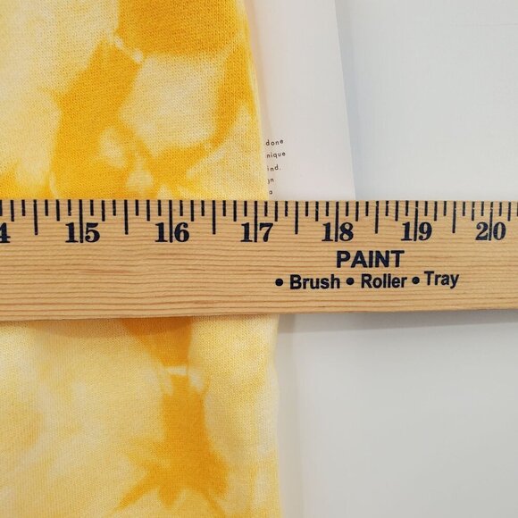 WARM FUN Penfield Aloha Gold Tie Dye Wide Leg Sweatpants Women Size XS NWT - Picture 11 of 12